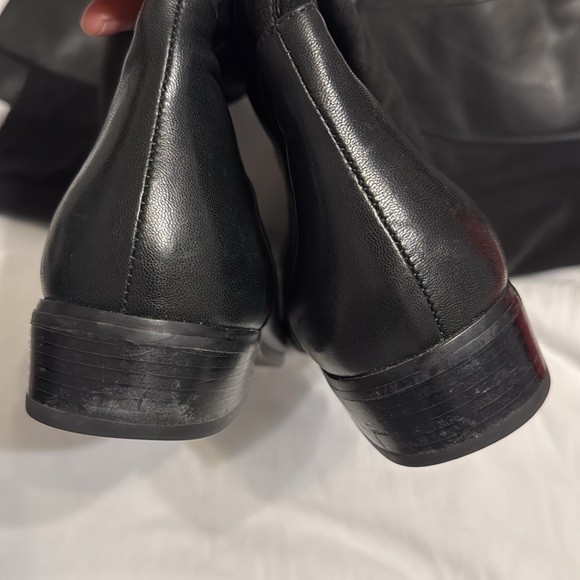 Michael Kors Womens Riding Boots Size 8.5 M Bromley Black Leather Knee H… - Picture 10 of 12